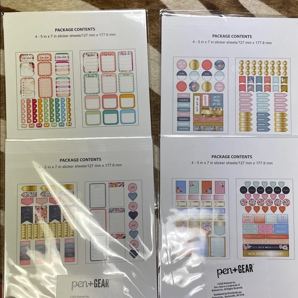 Colorful Sticker Book for Home‎ Office Planners